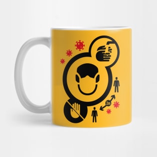 COVID safety guide Mug